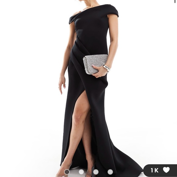 Black evening dress from ASOS - Picture 2 of 5